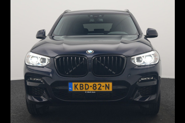 BMW X3 xDrive30e M Sport Plug In Hybrid 293pk Dealer O.H. PHEV | Adaptive Cruise | Head Up | 360 Camera | Harman / Kardon | Adaptief Onderstel | Lederen Sportstoelen Memory & Verwarmd | Sfeerverlichting | M Sportstuur Stuur Verwarmd | Keyless |