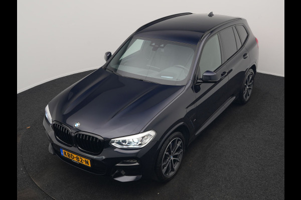 BMW X3 xDrive30e M Sport Plug In Hybrid 293pk Dealer O.H. PHEV | Adaptive Cruise | Head Up | 360 Camera | Harman / Kardon | Adaptief Onderstel | Lederen Sportstoelen Memory & Verwarmd | Sfeerverlichting | M Sportstuur Stuur Verwarmd | Keyless |