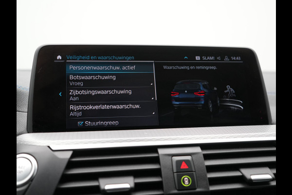 BMW X3 xDrive30e M Sport Plug In Hybrid 293pk Dealer O.H. PHEV | Adaptive Cruise | Head Up | 360 Camera | Harman / Kardon | Adaptief Onderstel | Lederen Sportstoelen Memory & Verwarmd | Sfeerverlichting | M Sportstuur Stuur Verwarmd | Keyless |