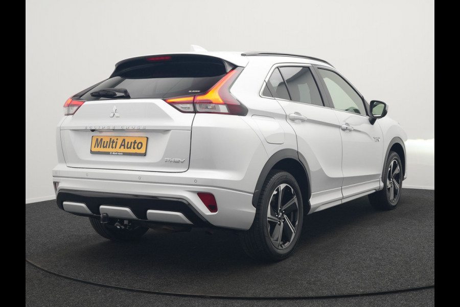 Mitsubishi Eclipse Cross 2.4 Intense+ Plug In Hybrid 188pk Dealer O.H. PHEV | Trekhaak Afn. | 360 Camera | Adaptive Cruise | Lederen Sportstoelen & Stuur Verwarmd | Navigatie Via TomTom | Apple Carplay | Keyless | Blis | DAB |