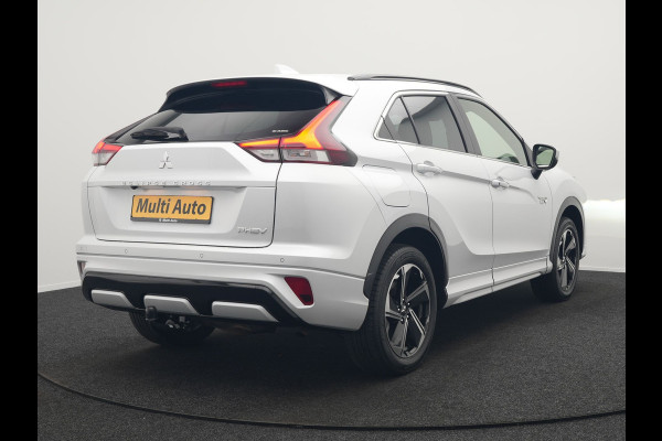Mitsubishi Eclipse Cross 2.4 Intense+ Plug In Hybrid 188pk Dealer O.H. PHEV | Trekhaak Afn. | 360 Camera | Adaptive Cruise | Lederen Sportstoelen & Stuur Verwarmd | Navigatie Via TomTom | Apple Carplay | Keyless | Blis | DAB |