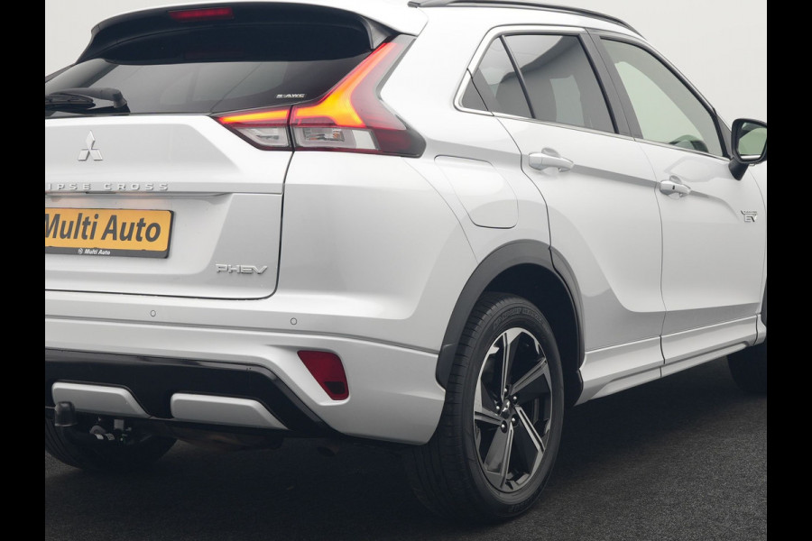 Mitsubishi Eclipse Cross 2.4 Intense+ Plug In Hybrid 188pk Dealer O.H. PHEV | Trekhaak Afn. | 360 Camera | Adaptive Cruise | Lederen Sportstoelen & Stuur Verwarmd | Navigatie Via TomTom | Apple Carplay | Keyless | Blis | DAB |