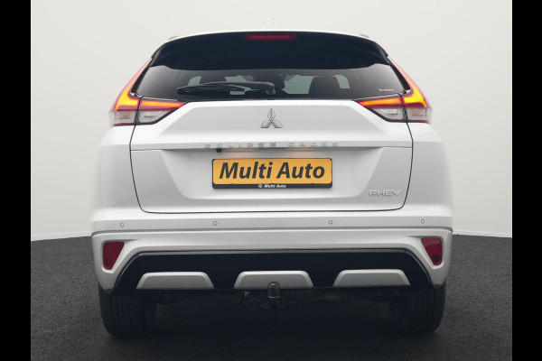 Mitsubishi Eclipse Cross 2.4 Intense+ Plug In Hybrid 188pk Dealer O.H. PHEV | Trekhaak Afn. | 360 Camera | Adaptive Cruise | Lederen Sportstoelen & Stuur Verwarmd | Navigatie Via TomTom | Apple Carplay | Keyless | Blis | DAB |