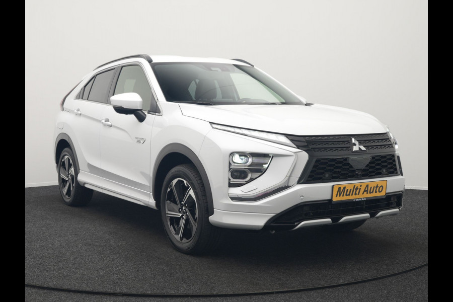 Mitsubishi Eclipse Cross 2.4 Intense+ Plug In Hybrid 188pk Dealer O.H. PHEV | Trekhaak Afn. | 360 Camera | Adaptive Cruise | Lederen Sportstoelen & Stuur Verwarmd | Navigatie Via TomTom | Apple Carplay | Keyless | Blis | DAB |