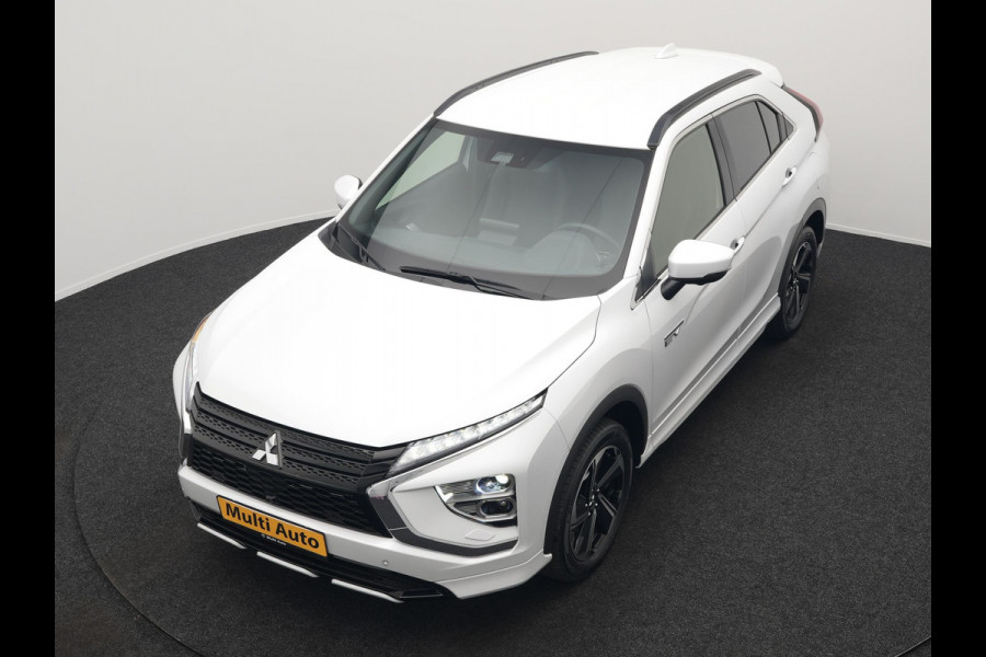 Mitsubishi Eclipse Cross 2.4 Intense+ Plug In Hybrid 188pk Dealer O.H. PHEV | Trekhaak Afn. | 360 Camera | Adaptive Cruise | Lederen Sportstoelen & Stuur Verwarmd | Navigatie Via TomTom | Apple Carplay | Keyless | Blis | DAB |