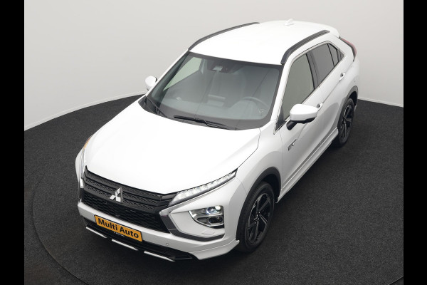 Mitsubishi Eclipse Cross 2.4 Intense+ Plug In Hybrid 188pk Dealer O.H. PHEV | Trekhaak Afn. | 360 Camera | Adaptive Cruise | Lederen Sportstoelen & Stuur Verwarmd | Navigatie Via TomTom | Apple Carplay | Keyless | Blis | DAB |