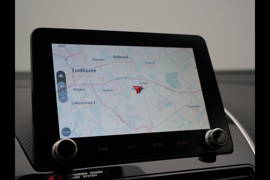 Mitsubishi Eclipse Cross 2.4 Intense+ Plug In Hybrid 188pk Dealer O.H. PHEV | Trekhaak Afn. | 360 Camera | Adaptive Cruise | Lederen Sportstoelen & Stuur Verwarmd | Navigatie Via TomTom | Apple Carplay | Keyless | Blis | DAB |