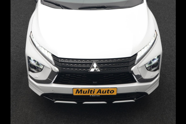 Mitsubishi Eclipse Cross 2.4 Intense+ Plug In Hybrid 188pk Dealer O.H. PHEV | Trekhaak Afn. | 360 Camera | Adaptive Cruise | Lederen Sportstoelen & Stuur Verwarmd | Navigatie Via TomTom | Apple Carplay | Keyless | Blis | DAB |