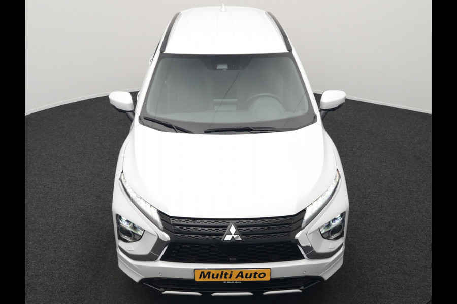 Mitsubishi Eclipse Cross 2.4 Intense+ Plug In Hybrid 188pk Dealer O.H. PHEV | Trekhaak Afn. | 360 Camera | Adaptive Cruise | Lederen Sportstoelen & Stuur Verwarmd | Navigatie Via TomTom | Apple Carplay | Keyless | Blis | DAB |