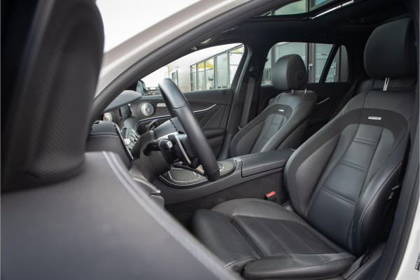 Mercedes-Benz E-Klasse Estate 53 AMG 4MATIC Premium 360 Cam Panodak Burmester Ambient 360 Cam Leer Alcantara ACC Dode Hoek DAB+ E53