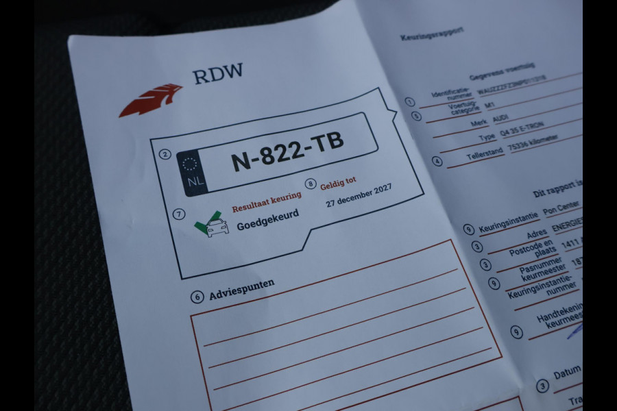 Audi Q4 e-tron 35 LAUNCH EDITION ADVANCED PLUS + PANORAMA | 20 INCH | ADAPTIVE CRUISE | CAMERA | SPORTSTOELEN