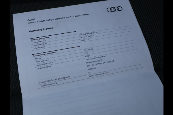 Audi Q4 e-tron 35 LAUNCH EDITION ADVANCED PLUS + PANORAMA | 20 INCH | ADAPTIVE CRUISE | CAMERA | SPORTSTOELEN