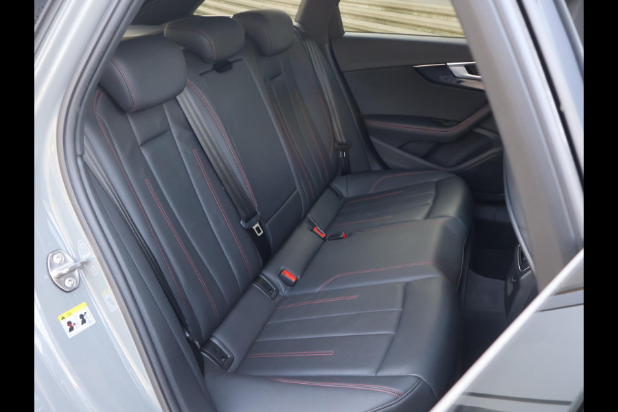 Audi A4 Avant 35 TFSI SPORT S LINE BLACK EDITION QUANTUMGRIJS + LEDER SPORTINTERIEUR | TREKHAAK | 20 INCH