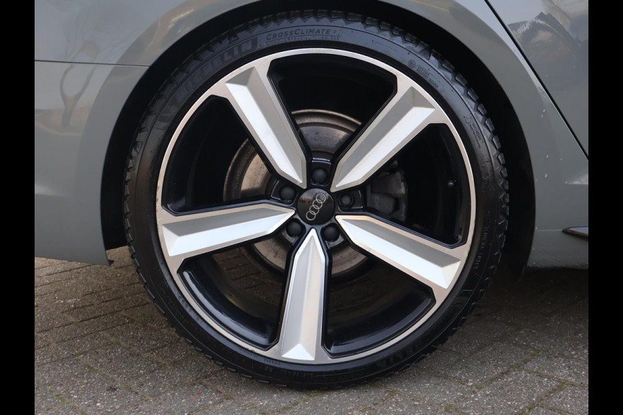 Audi A4 Avant 35 TFSI SPORT S LINE BLACK EDITION QUANTUMGRIJS + LEDER SPORTINTERIEUR | TREKHAAK | 20 INCH