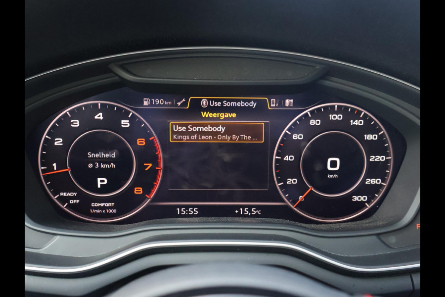 Audi A4 Avant 35 TFSI SPORT S LINE BLACK EDITION QUANTUMGRIJS + LEDER SPORTINTERIEUR | TREKHAAK | 20 INCH