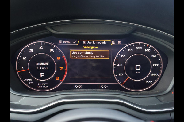 Audi A4 Avant 35 TFSI SPORT S LINE BLACK EDITION QUANTUMGRIJS + LEDER SPORTINTERIEUR | TREKHAAK | 20 INCH