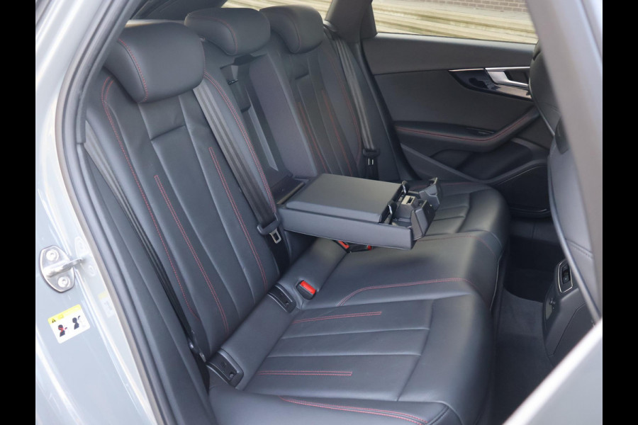 Audi A4 Avant 35 TFSI SPORT S LINE BLACK EDITION QUANTUMGRIJS + LEDER SPORTINTERIEUR | TREKHAAK | 20 INCH