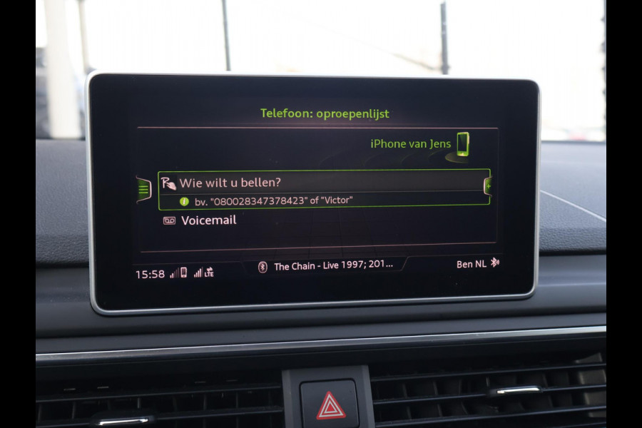 Audi A4 Avant 35 TFSI SPORT S LINE BLACK EDITION QUANTUMGRIJS + LEDER SPORTINTERIEUR | TREKHAAK | 20 INCH