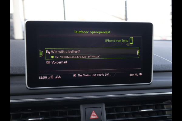 Audi A4 Avant 35 TFSI SPORT S LINE BLACK EDITION QUANTUMGRIJS + LEDER SPORTINTERIEUR | TREKHAAK | 20 INCH