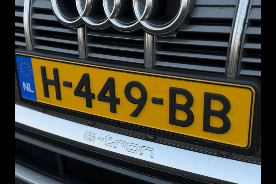 Audi e-tron E-tron 50 quattro Launch Sport edition, lederen interieur, stoelverwarming,luchtvering, NL auto met nationale auto pas