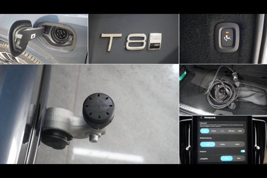 Volvo XC90 2.0 T8 Plug-in hybrid AWD Plus Dark ** FULL OPTIONS, PANORAMA, TREKH, 21-inch LMV, H&K SOUND ** 1e EIG - UNFALLFREI ** ** INFORMEER OOK NAAR ONZE AANTREKKELIJKE FINANCIAL-LEASE TARIEVEN **