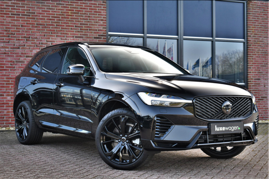 Volvo XC60 2.0 T6 Plug-in AWD Ultra Black Edition Pano ACC HUD 360 H/K 21inch Stuurverw