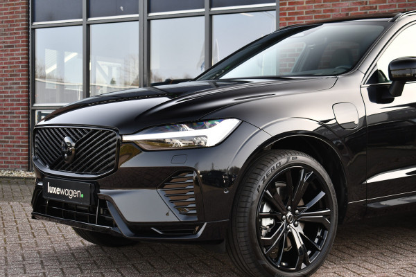 Volvo XC60 2.0 T6 Plug-in AWD Ultra Black Edition Pano ACC HUD 360 H/K 21inch Stuurverw