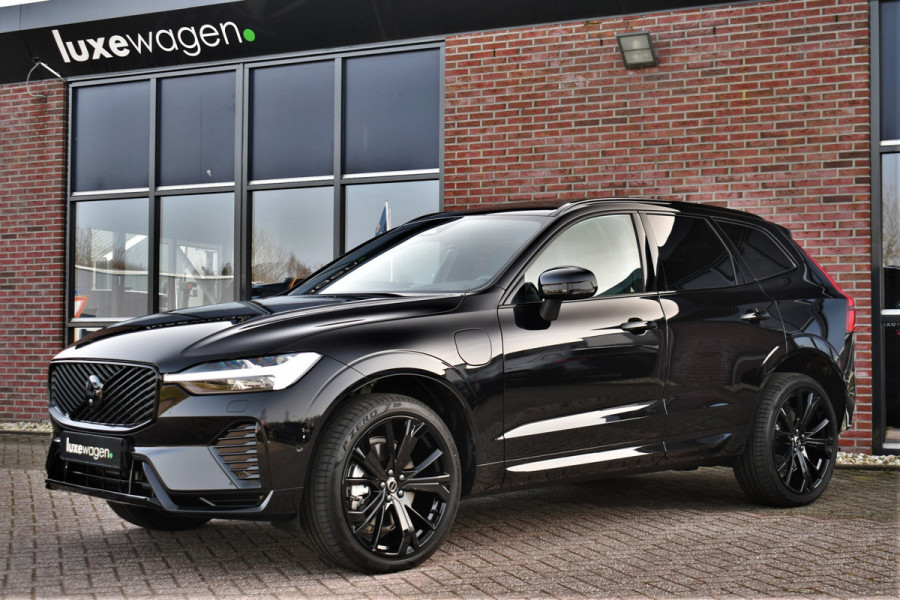 Volvo XC60 2.0 T6 Plug-in AWD Ultra Black Edition Pano ACC HUD 360 H/K 21inch Stuurverw