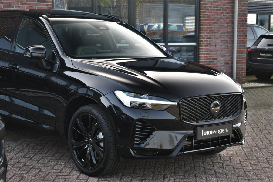 Volvo XC60 2.0 T6 Plug-in AWD Ultra Black Edition Pano ACC HUD 360 H/K 21inch Stuurverw