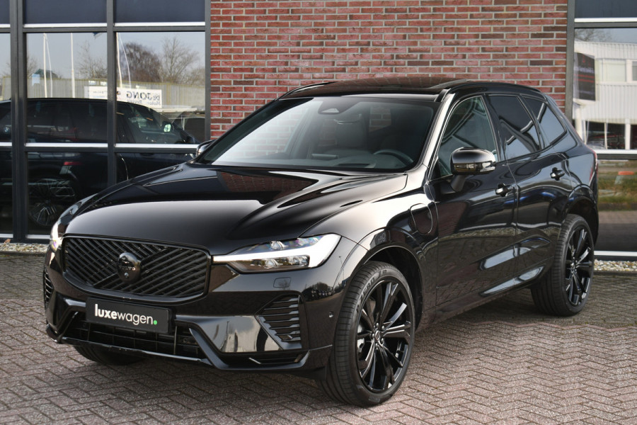 Volvo XC60 2.0 T6 Plug-in AWD Ultra Black Edition Pano ACC HUD 360 H/K 21inch Stuurverw