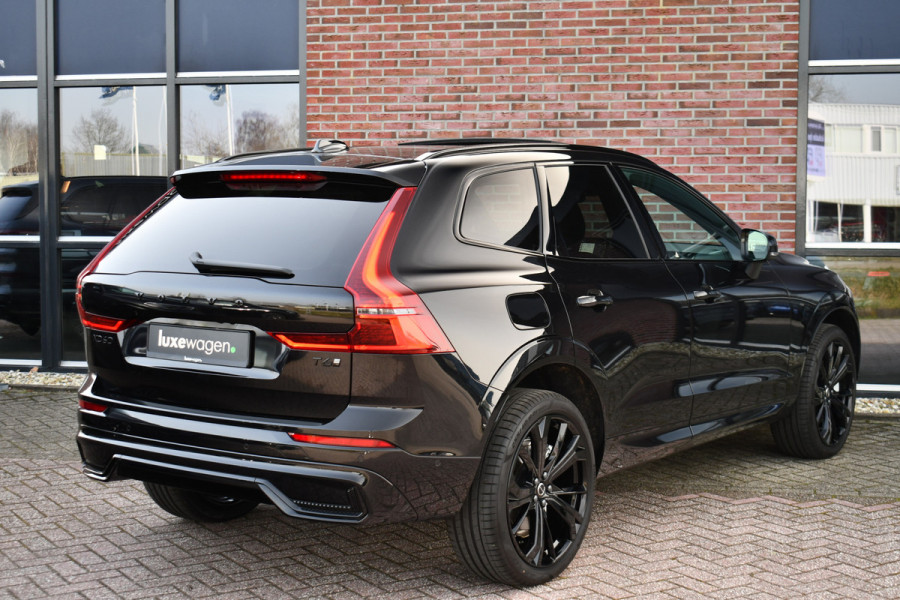 Volvo XC60 2.0 T6 Plug-in AWD Ultra Black Edition Pano ACC HUD 360 H/K 21inch Stuurverw