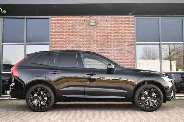 Volvo XC60 2.0 T6 Plug-in AWD Ultra Black Edition Pano ACC HUD 360 H/K 21inch Stuurverw