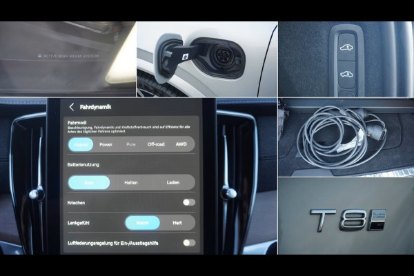 Volvo XC90 2.0 T8 Plug-in hybrid AWD Plus Dark ** FULL OPTIONS, LUCHTVERING, PANO, 21-inch LMV, H&K ** 1e EIG - UNFALLFREI ** ** INFORMEER OOK NAAR ONZE AANTREKKELIJKE FINANCIAL-LEASE TARIEVEN **
