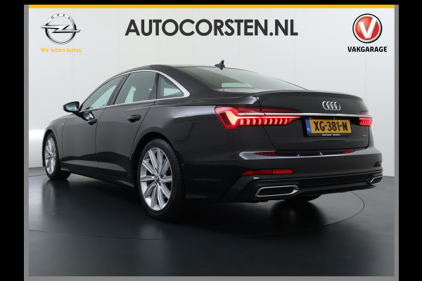 Audi A6 Limousine 50TDI Quattro Hybrid S-Line Sport Adap.Cruise 360°Camera Bang&Olufsen® Navi Ecc Elek.Stoelen+Memory Virtual Cockpit Apple Carplay Android Auto DAB Stoelverwarming Matrix-Led Dynamisch Achterlicht Lmv Origineel Nederlandse Auto