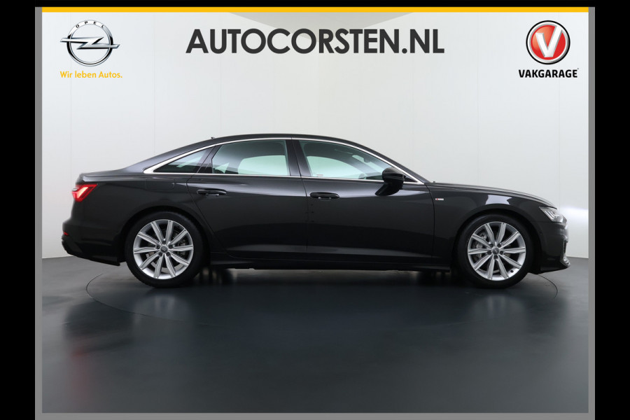 Audi A6 Limousine 50TDI Quattro Hybrid S-Line Sport Adap.Cruise 360°Camera Bang&Olufsen® Navi Ecc Elek.Stoelen+Memory Virtual Cockpit Apple Carplay Android Auto DAB Stoelverwarming Matrix-Led Dynamisch Achterlicht Lmv Origineel Nederlandse Auto