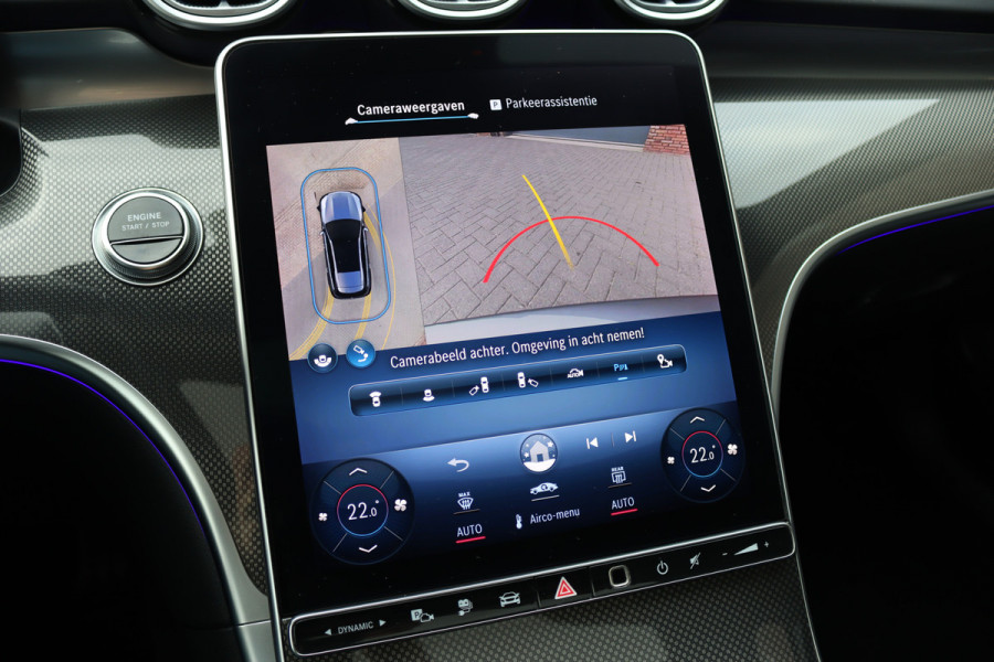 Mercedes-Benz C-Klasse Estate 300 e AMG Line Premium+ | Distronic+ | Panoramadak | Trekhaak | Memory | HUD | Digital Light | Verwarmd Stuurwiel | Advanced Sound System | Keyless Go | Surround Camera |