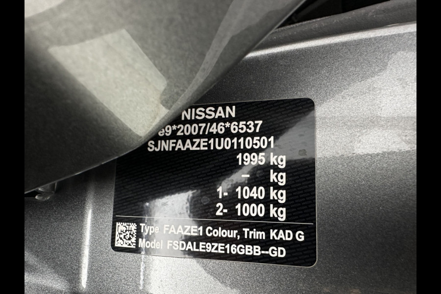 Nissan Leaf N-Connecta 40 kWh {SOH-90%} Aut. *HEATPUMP | ADAPTIVE-CRUISE | NAVI-FULLMAP | TOPVIEW | KEYLESS | BLINDSPOT |  DIGI-COCKPIT | HEATED-COMFORTSEATS | DAB | PRIVACYGLASS | ECC | PDC | CARPLAY | 17"ALU*