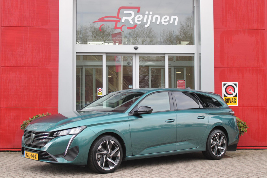 Peugeot 308 SW 1.2 MILD Hybrid 145PK e-DCS6 ALLURE | KEYLESS ENTRY/START | DRAADLOZE APPLE CARPLAY/ANDROID AUTO | NAVIGATIE | CLIMATE CONTROL | LICHTMETALEN VELGEN 17" | LED KOPLAMPEN | 360° CAMERA | ADAPTIVE CRUISE CONTROL | DODEHOEK DETCTIE | DRAADLOZE TELEFOONLADER |