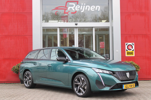 Peugeot 308 SW 1.2 MILD Hybrid 145PK e-DCS6 ALLURE | KEYLESS ENTRY/START | DRAADLOZE APPLE CARPLAY/ANDROID AUTO | NAVIGATIE | CLIMATE CONTROL | LICHTMETALEN VELGEN 17" | LED KOPLAMPEN | 360° CAMERA | ADAPTIVE CRUISE CONTROL | DODEHOEK DETCTIE | DRAADLOZE TELEFOONLADER |