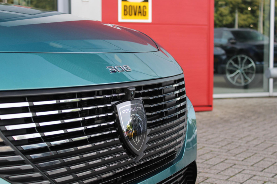 Peugeot 308 SW 1.2 MILD Hybrid 145PK e-DCS6 ALLURE | KEYLESS ENTRY/START | DRAADLOZE APPLE CARPLAY/ANDROID AUTO | NAVIGATIE | CLIMATE CONTROL | LICHTMETALEN VELGEN 17" | LED KOPLAMPEN | 360° CAMERA | ADAPTIVE CRUISE CONTROL | DODEHOEK DETCTIE | DRAADLOZE TELEFOONLADER |
