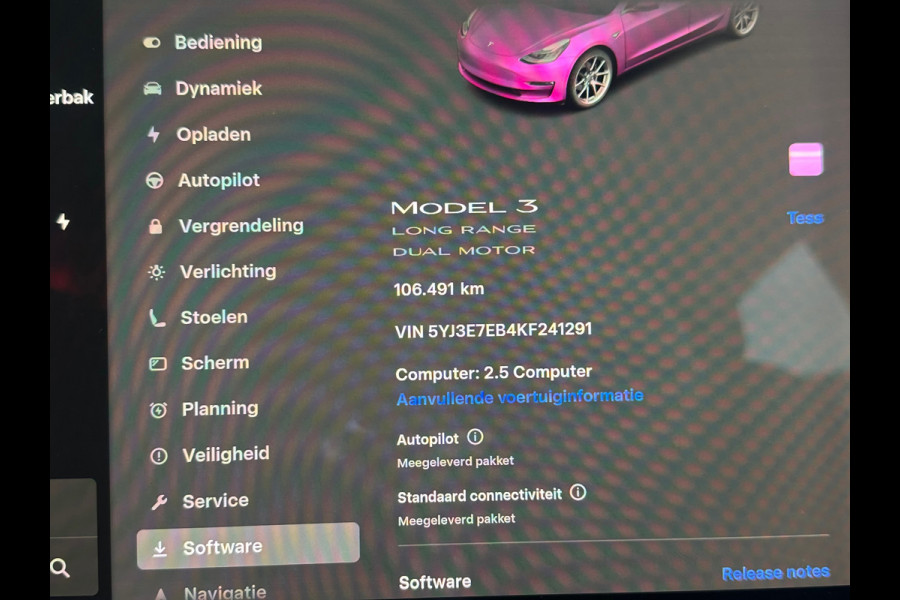 Tesla Model 3 Long Range AWD 75 kWh SOH 89%
