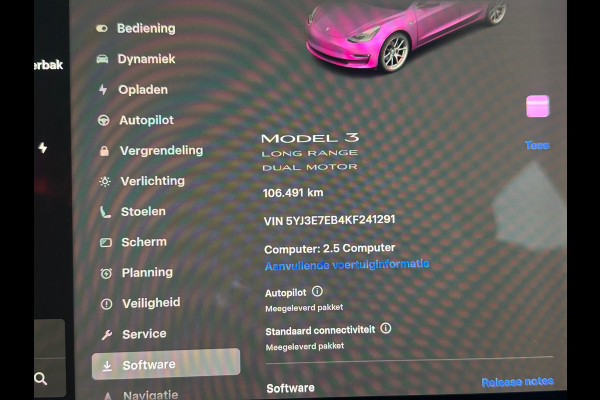 Tesla Model 3 Long Range AWD 75 kWh SOH 89%