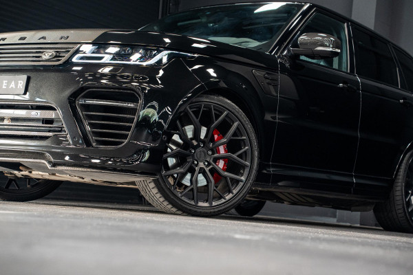 Land Rover Range Rover Sport 5.0 V8 SC SVR *URBAN / Meridian / Sport-uitlaat / Panorama / Carbon / Keyless*