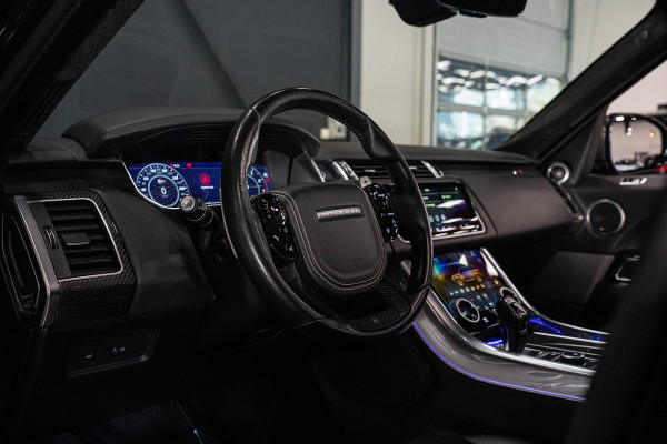 Land Rover Range Rover Sport 5.0 V8 SC SVR *URBAN / Meridian / Sport-uitlaat / Panorama / Carbon / Keyless*