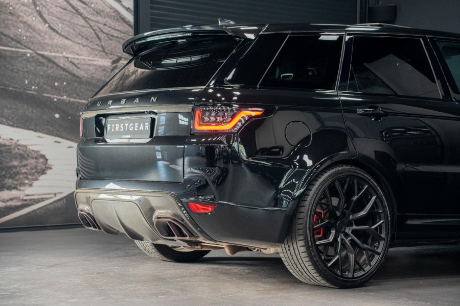Land Rover Range Rover Sport 5.0 V8 SC SVR *URBAN / Meridian / Sport-uitlaat / Panorama / Carbon / Keyless*