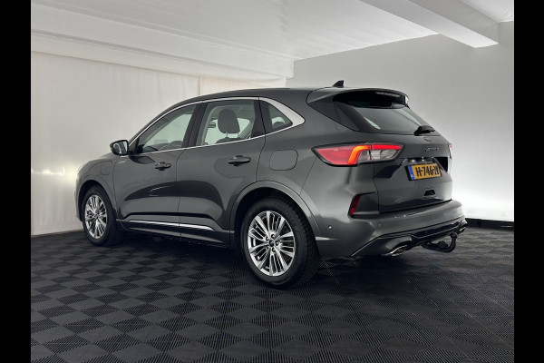 Ford Kuga 2.5 PHEV Vignale (INCL-BTW) Aut. *HEAD-UP | LEATHER | DIGI-COCKPIT | FULL-LED | KEYLESS | DAB | CARPLAY | NAVI-FULLMAP | MEMORY-PACK | HEATED-COMFORTSEATS | PRIVACY-GLASS | TOWBAR | 18''ALU*