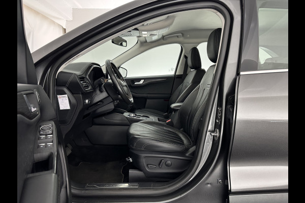 Ford Kuga 2.5 PHEV Vignale (INCL-BTW) Aut. *HEAD-UP | LEATHER | DIGI-COCKPIT | FULL-LED | KEYLESS | DAB | CARPLAY | NAVI-FULLMAP | MEMORY-PACK | HEATED-COMFORTSEATS | PRIVACY-GLASS | TOWBAR | 18''ALU*