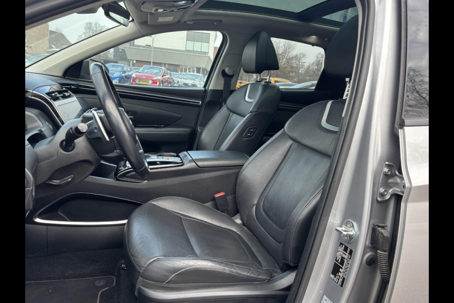 Hyundai Tucson 1.6 T-GDI HEV Premium Sky | SCI | Panoramadak | Afneembare trekhaak | Stoelverwarming/koeling | Camera