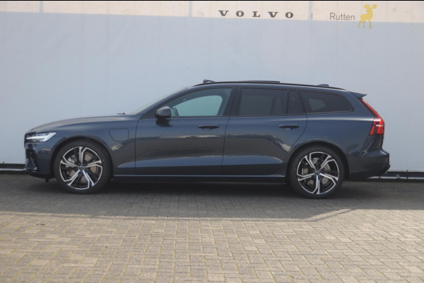 Volvo V60 T6 350PK Automaat AWD Ultra Dark / Long Range / 360 Camera / Harman Kardon audio / Head-up display / Panorama dak / Apple carplay / Android auto /