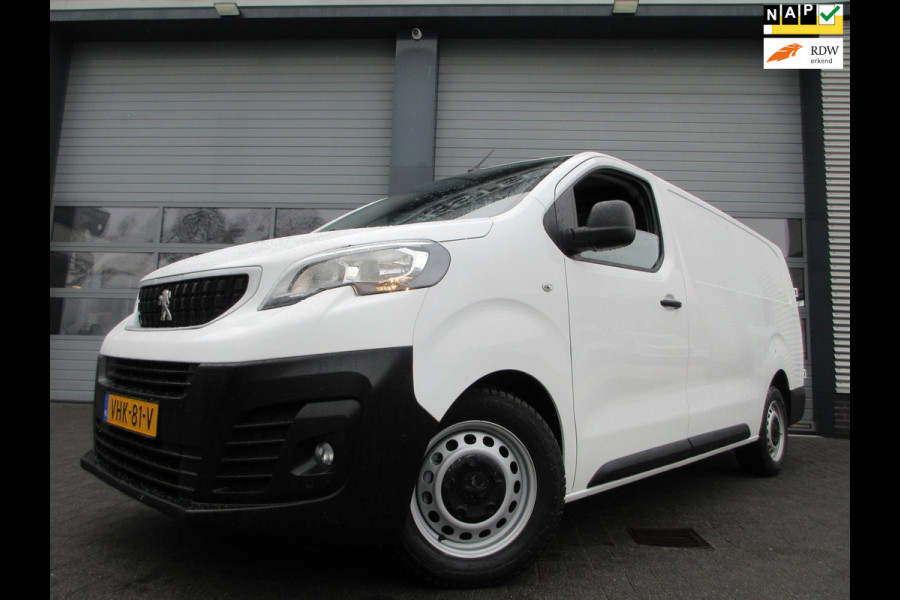 Peugeot Expert 2.0 BlueHDI L3, 122pk, 3-Zits, Camera, Airco, PDC, Cruisecontrol, Sortimo.